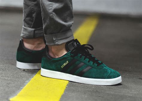 adidas gazelle suede green.